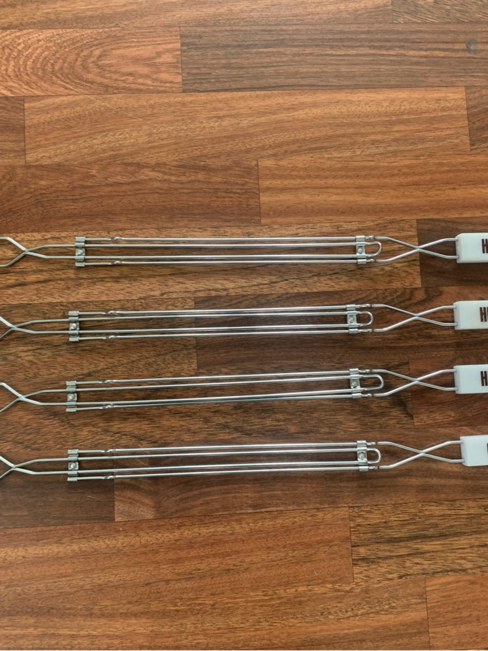 Set of 4- Hershey's Extendable Roasting Forks Marshmallows Hot Dogs Camping Fire